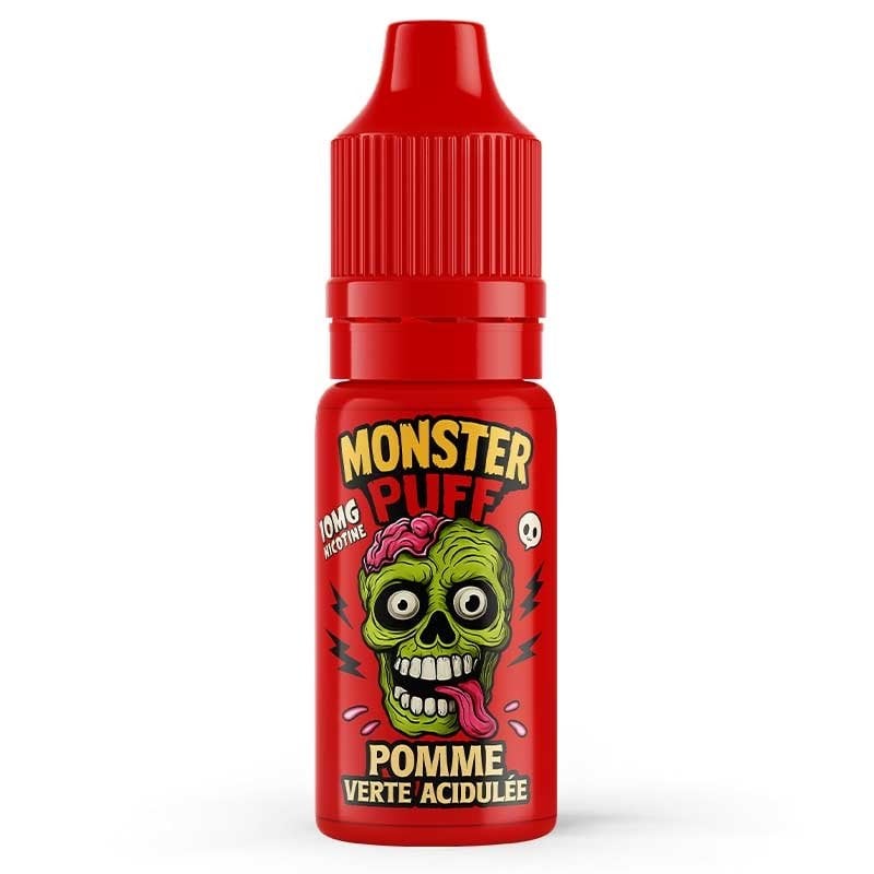 E-liquide Pomme Verte Acidulée - 10ml - Monster Puff