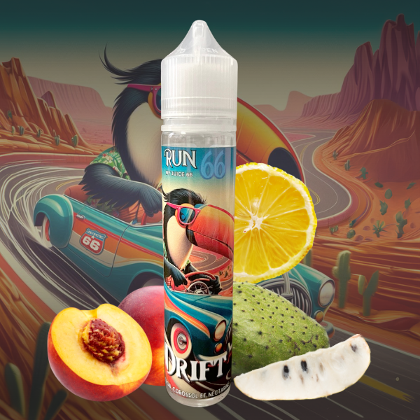 E-liquide DRIFT - 50ml - RUN 66