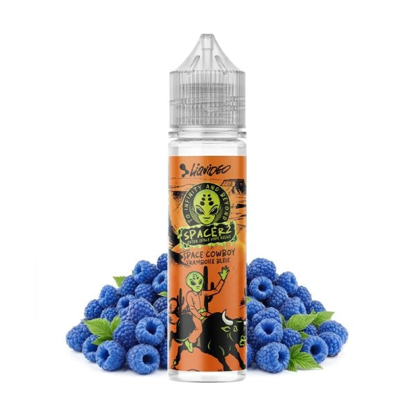 E-liquide SPACE COWBOY - Framboise Bleue - 50ml - SPACERZ - LIQUIDEO