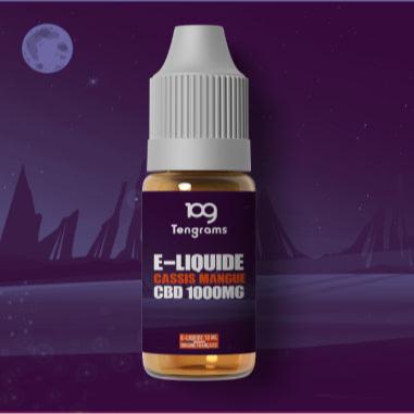E-LIQUIDE CBD Cassis Mangue - TENGRAMS