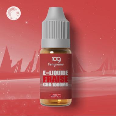 E-LIQUIDE CBD Fraise - TENGRAMS