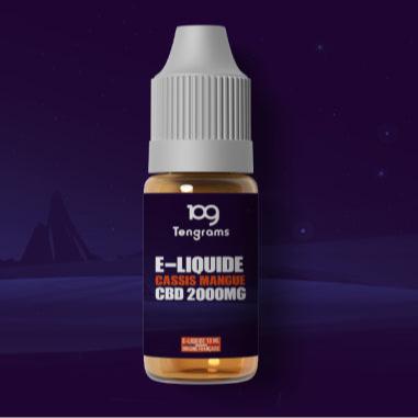 E-LIQUIDE CBD Cassis Mangue - TENGRAMS
