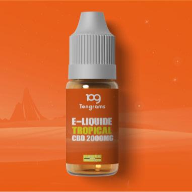E-LIQUIDE CBD Tropical - TENGRAMS