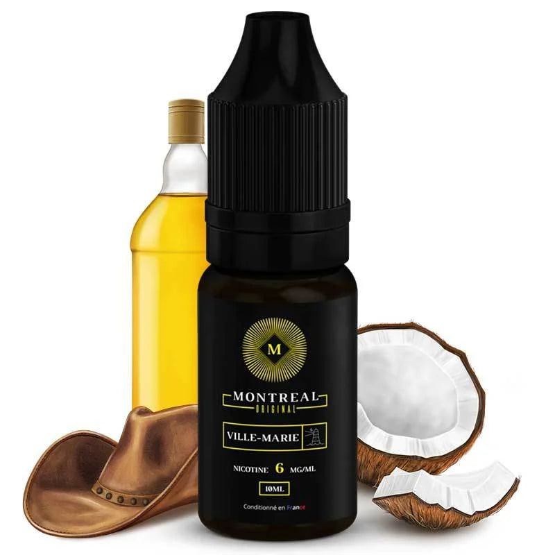 E-liquide Ville-Marie - 10ml - Montreal Original