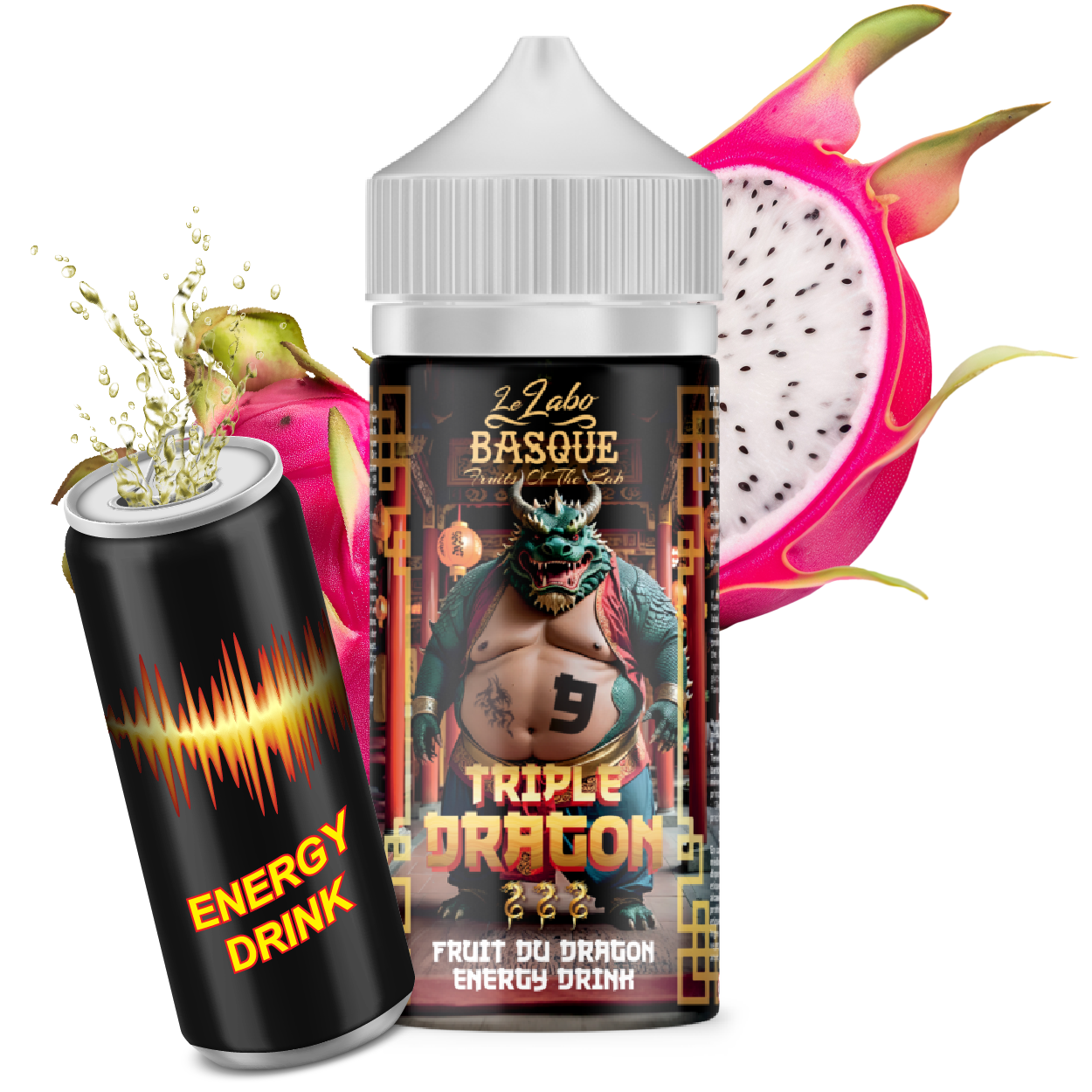 FRUIT DU DRAGON ENERGY DRINK - 100ml - Triple Dragon