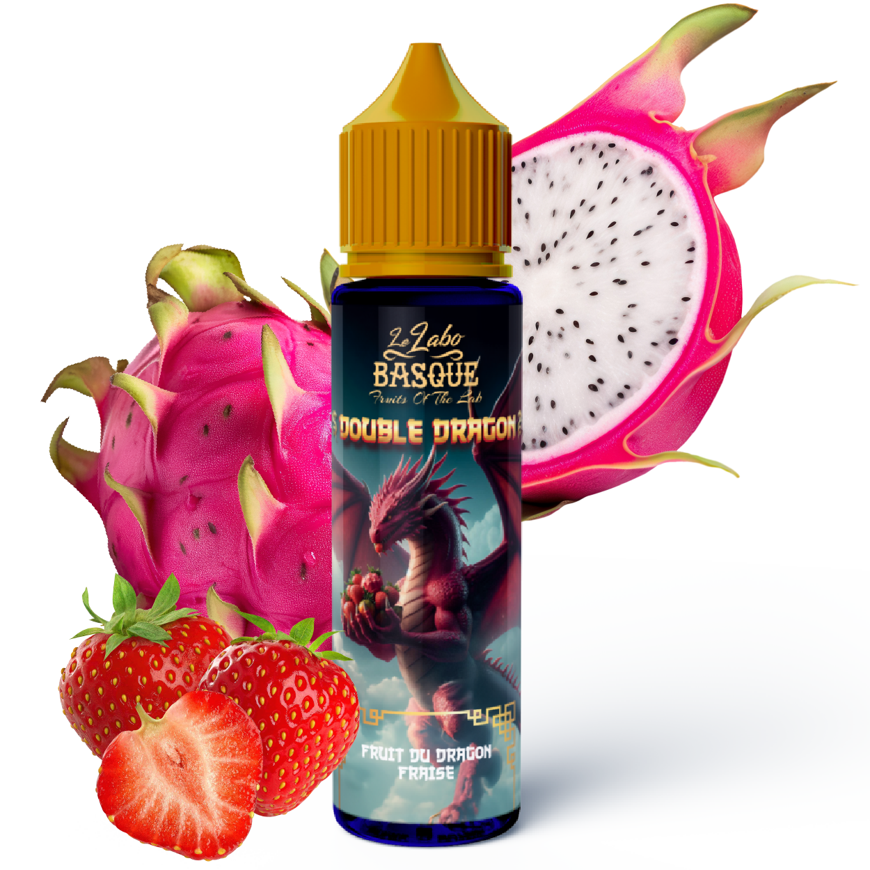 FRUIT DU DRAGON FRAISE - 50ml - Double Dragon