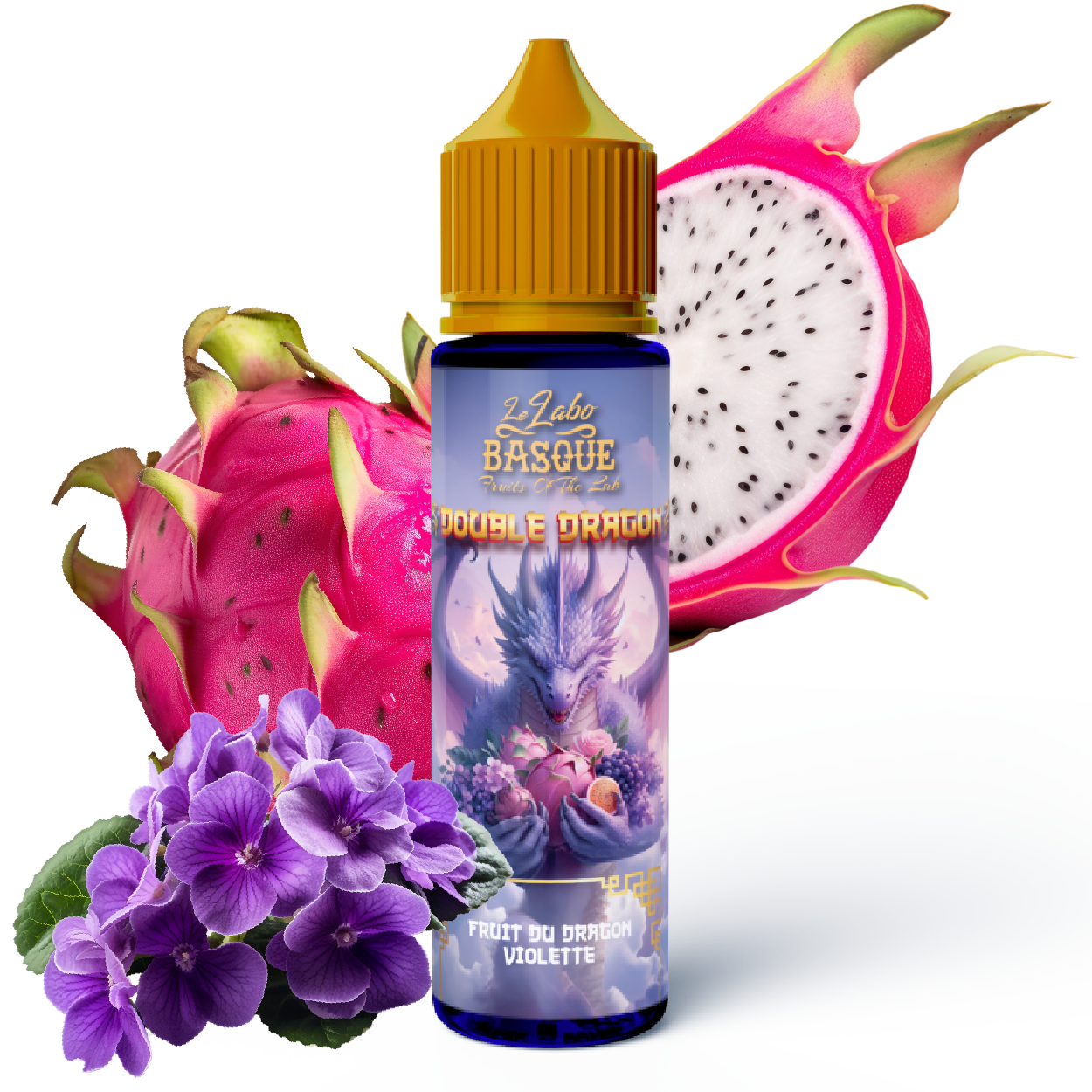 FRUIT DU DRAGON VIOLETTE - 50ml - Double Dragon