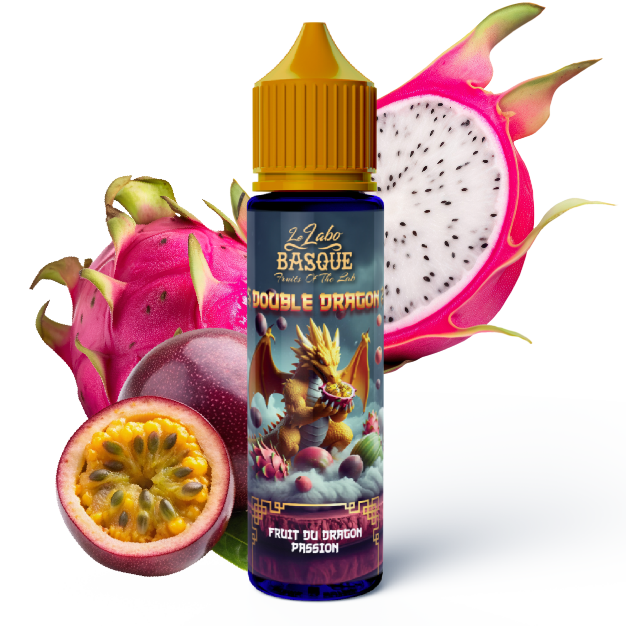 FRUIT DU DRAGON PASSION - 50ml - Double Dragon