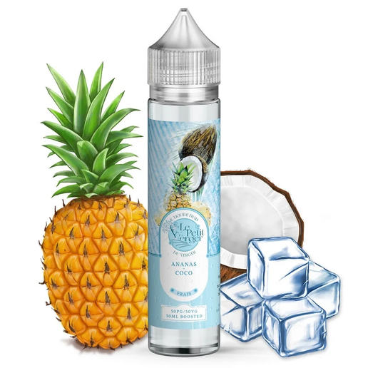 E-liquide Ananas - Coco - Frais 50ml - Le Petit Verger