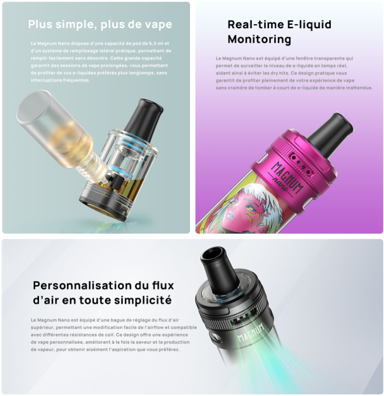 Kit Magnum Nano 1800mAh - Aspire