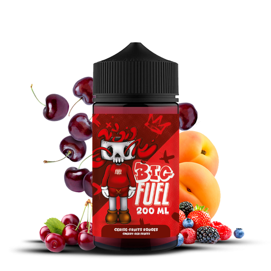 E-liquide Cerise, Fruits rouges, Abricot - 200ml - BIG FUEL