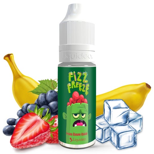 E-liquide Fraise Banane Raisin - 10ml - Fizz and Freeze