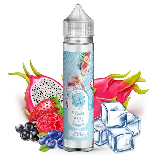 E-liquide Fruit du Dragon - Fruits rouges - Frais 50ml - Le Petit Verger