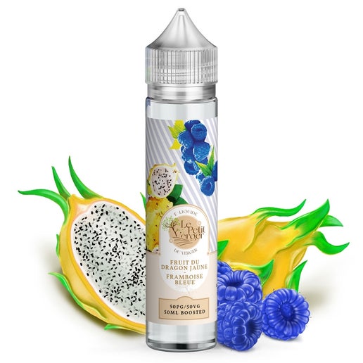 E-liquide Fruit du Dragon Jaune - Framboise Bleue 50ml - Le petit verger