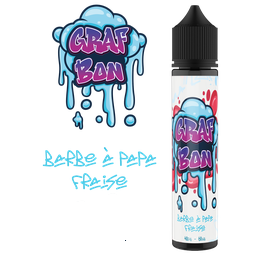BARBE À PAPA - FRAISE - 50ml - Graf Bon