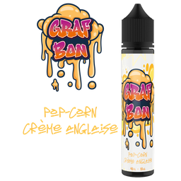 POPCORN - CRÈME ANGLAISE - 50ml - Graf Bon