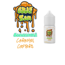 Concentré CARAMEL - CUSTARD - 30ml - Graf Bon