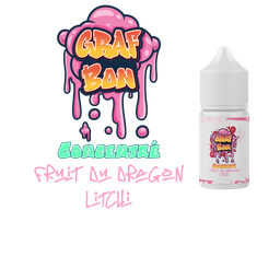 Concentré FRUIT DU DRAGON - LITCHI - 30ml - Graf Bon