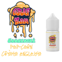 Concentré POPCORN - CRÈME ANGLAISE - 30ml - Graf Bon