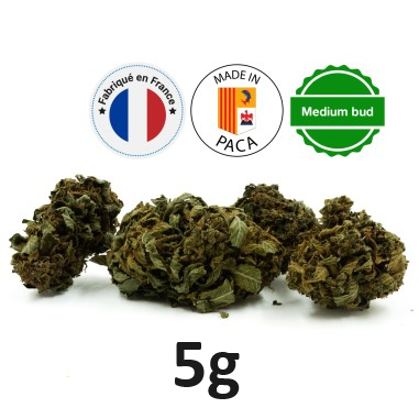 Pack 5g de LA CAGOLE FR NATURELLE GREENHOUSE - INFUSION FLEURS CBD