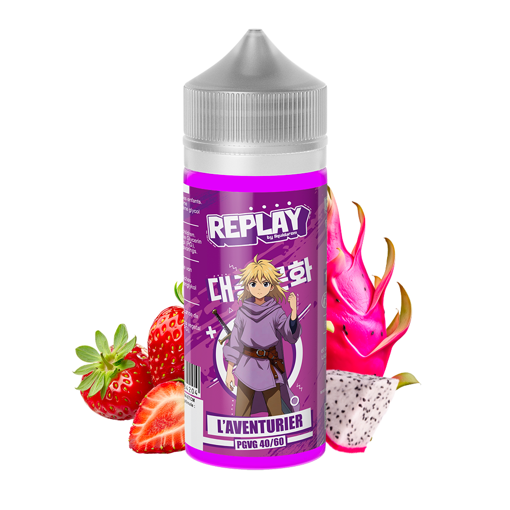E-liquide L'Aventurier - 100ml - Replay