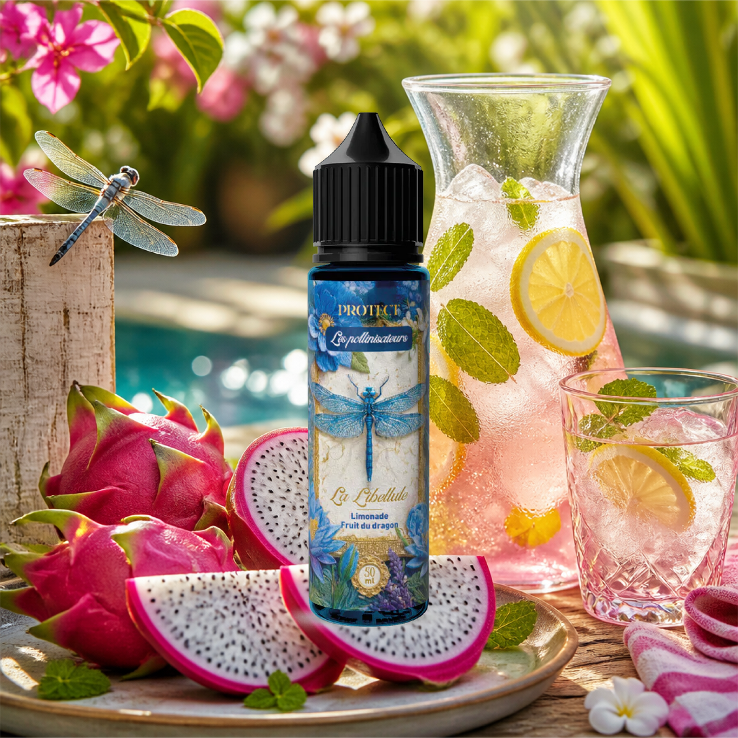 E-liquide La Libellule - 50ml - Les Pollinisateurs - Protect