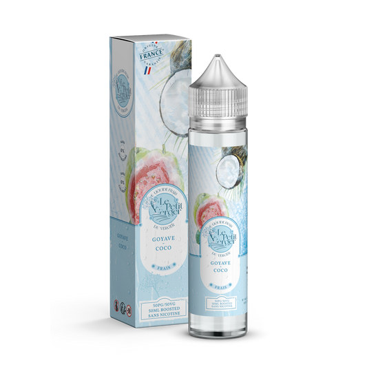 E-liquide Goyave – Coco - Frais - 50ml - Le Petit Verger
