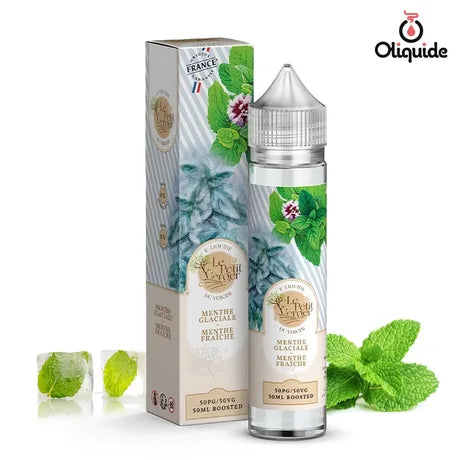 E-liquide Menthe glaciale - Menthe fraîche - 50ml - Le Petit Verger