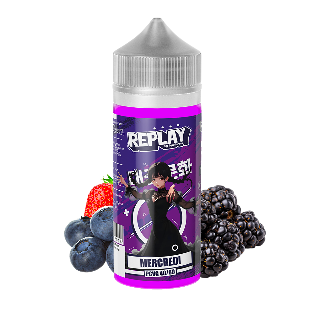 E-liquide Mercredi  - 100ml - Replay
