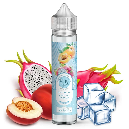 E-liquide Nectarine - Fruit du dragon - Frais - 50ml - Le Petit Verger
