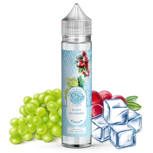 E-liquide Raisin - Cranberry - Frais - 50ml - Le Petit Verger
