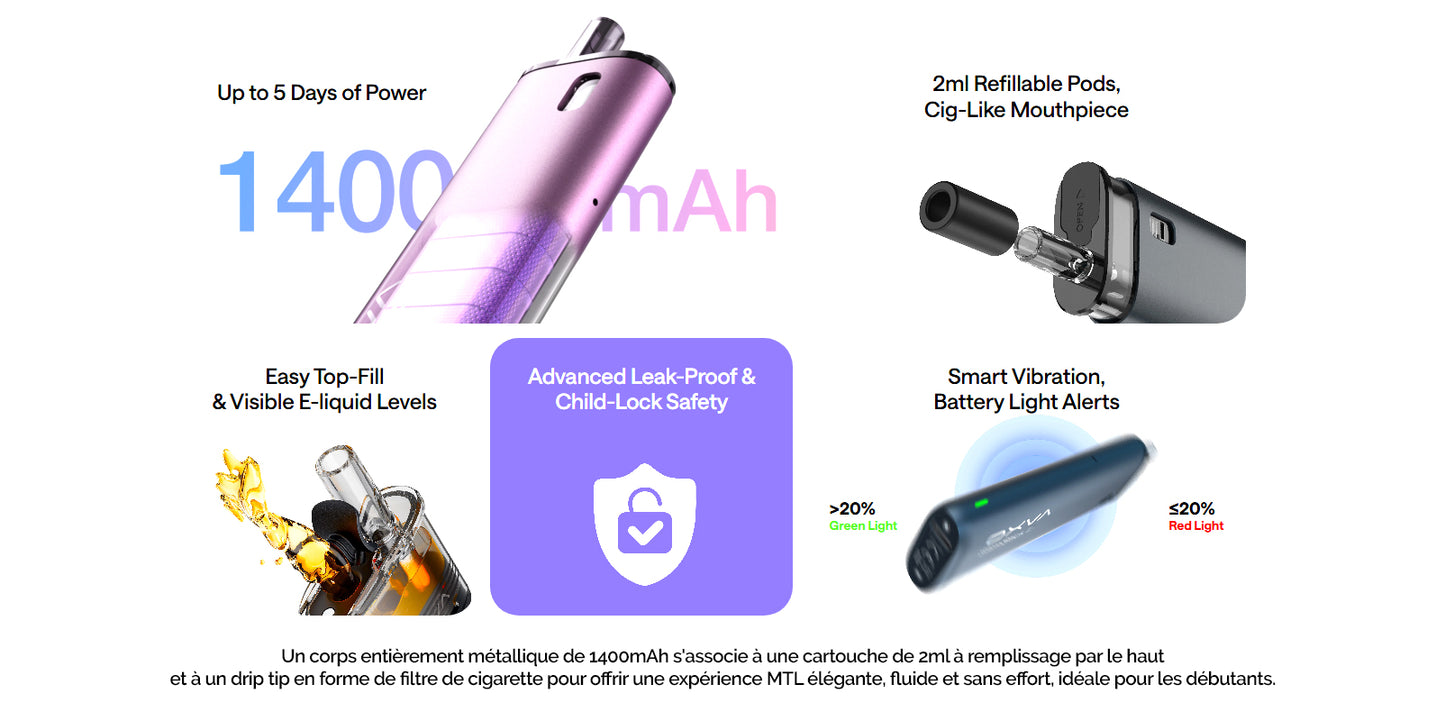 Kit Pod SlimStick X - OXVA