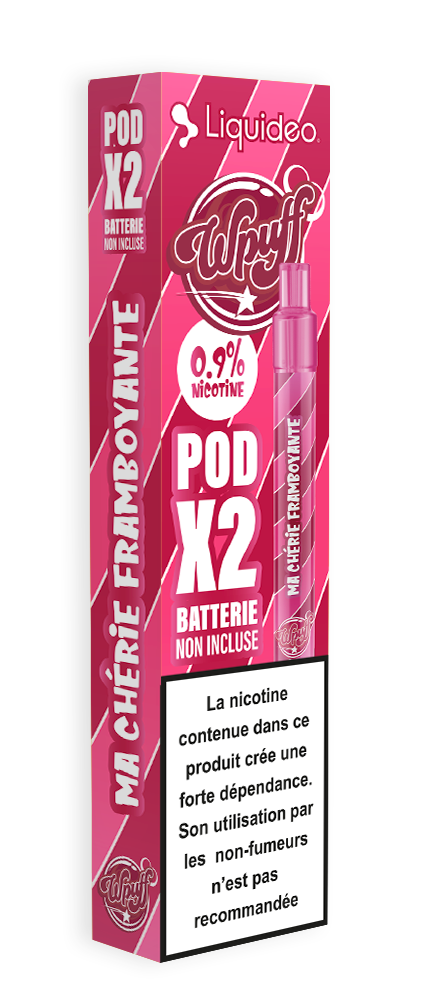 Cartouches Ma Chérie Framboyante (x2) - Wpuff 2.0 Liquideo
