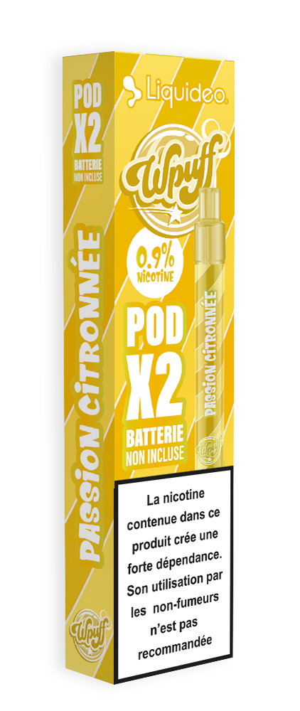Cartouches Passion Citronnée (x2) - Wpuff 2.0 Liquideo