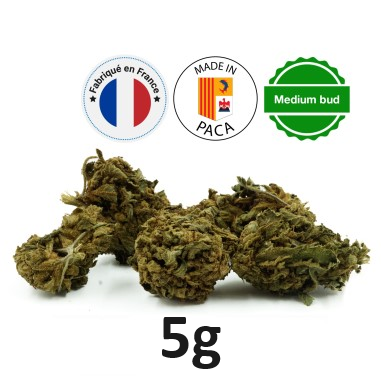 Pack 5g - AMNESIA FR NATURELLE GREENHOUSE - INFUSION FLEURS CBD