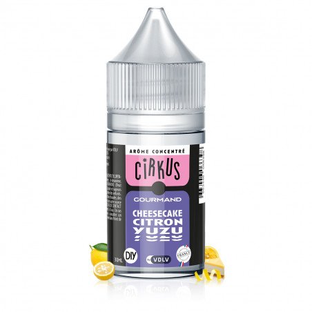 Concentré DIY Cheesecake Citron Yuzu - 30ml - Cirkus Vdlv
