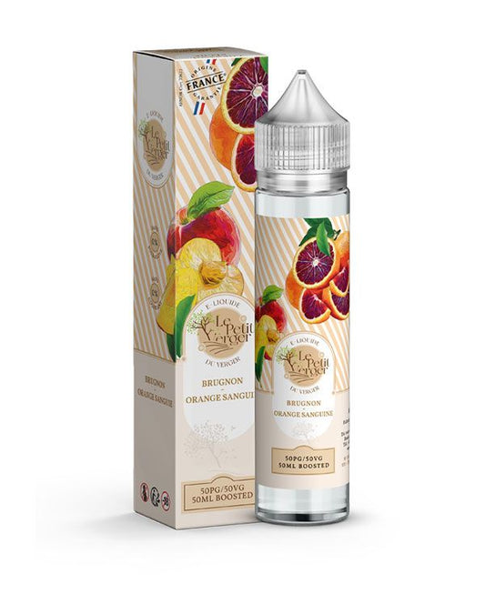 E-liquide Brugnon – Orange Sanguine - 50ml - Le Petit Verger