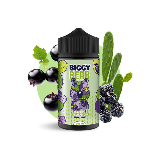 E-liquide Cactus Cassis Mûre - 200ml - Biggy Bear