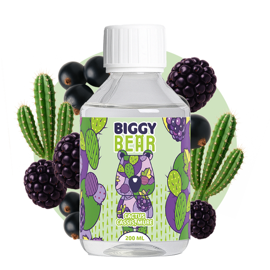 E-liquide Cactus Cassis Mûre - 200ml - Biggy Bear
