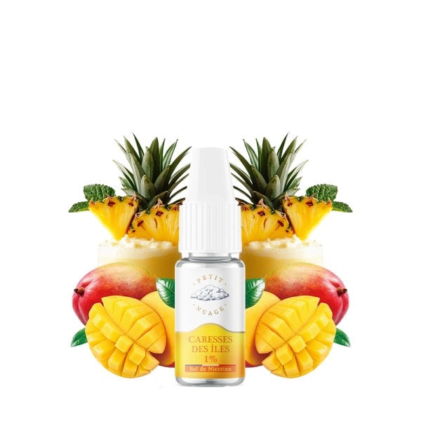 E-liquide Caresses des îles - 10ml - Salt Petit Nuage