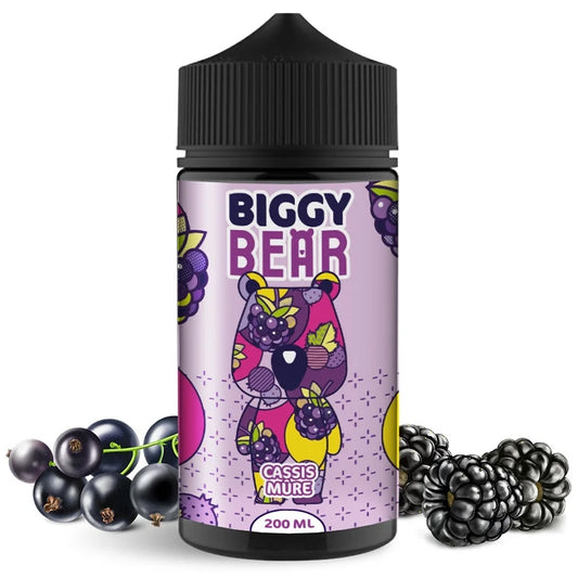 E-liquide Cassis Mûre - 200ml - Biggy Bear