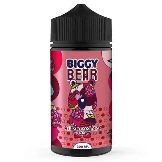 E-liquide Cerise Framboise Frais - 200ml - Biggy Bear