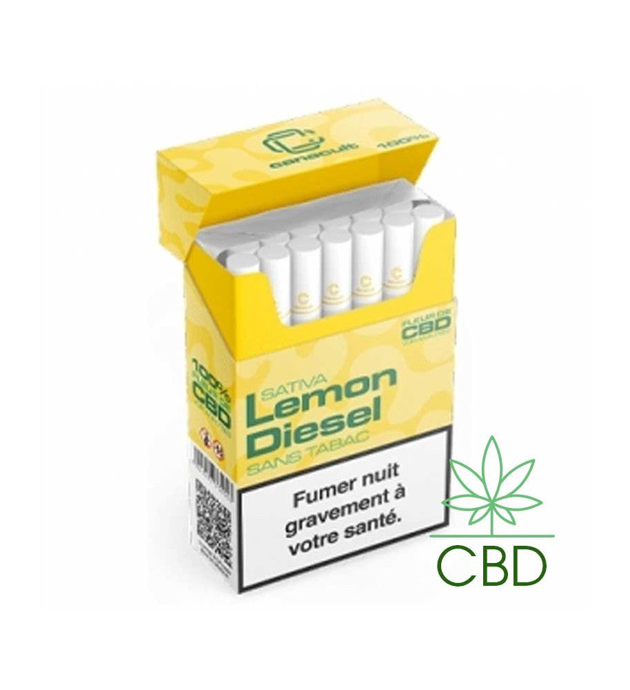 Cigarette CBD Lemon Diesel (x20) - Canacult