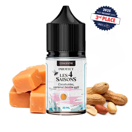 Concentré DIY Cacahuètes Caramel Beurre Salé - 30ml - Les 4 Saisons - Hiver