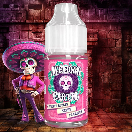 Concentré DIY Fruits Rouges Cassis Framboise - 30ml - Mexican Cartel