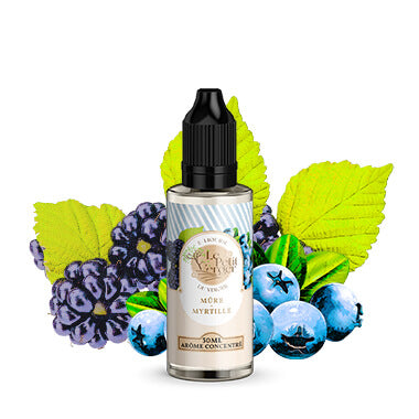 Concentré DIY Mûre Myrtille - 30ml - Le Petit Verger