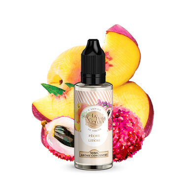 Concentré DIY Pêche Litchi - 30ml - Le Petit Verger