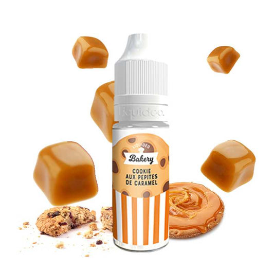 E-liquide Cookie caramel - 10ml - Liquideo