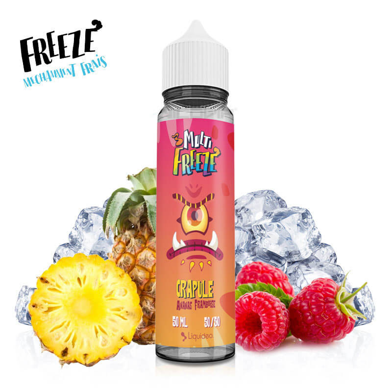 E-liquide Multi Freeze Crapule - 50ml - Liquideo