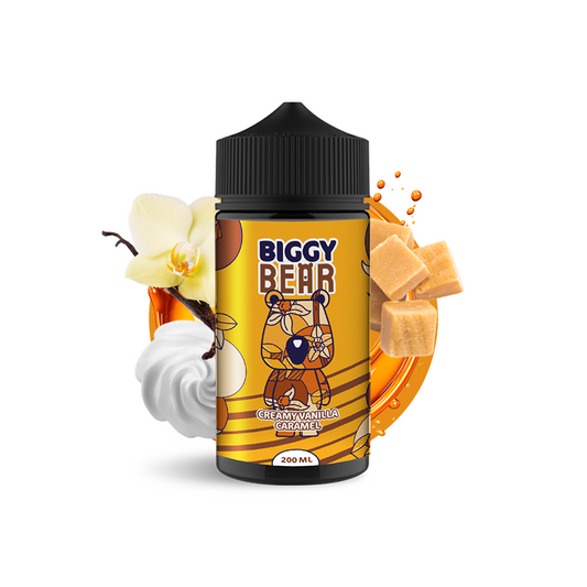 E-liquide Creamy Vanilla Caramel - 200ml - Biggy Bear